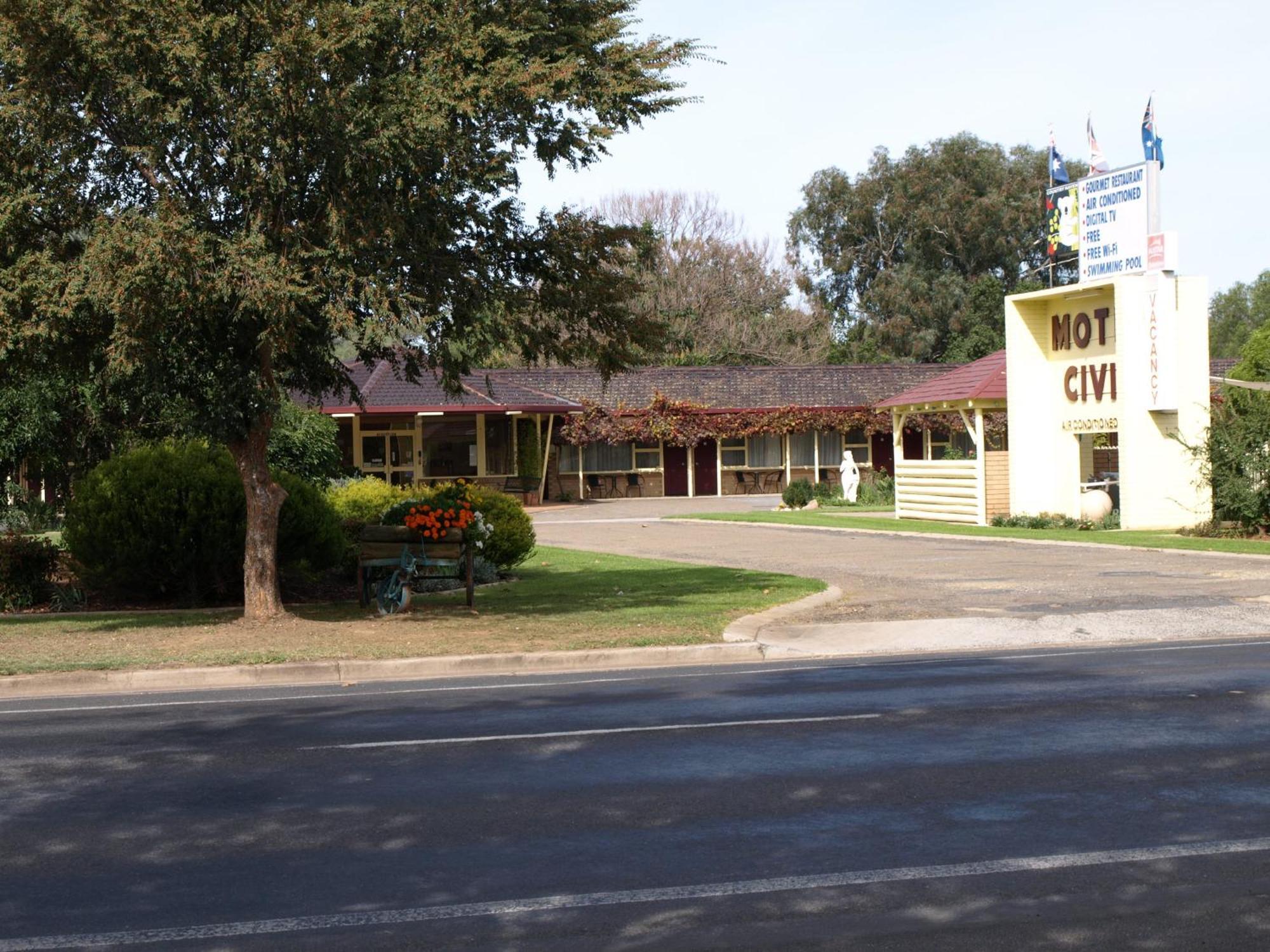 Civic Motor Inn Cowra Exteriör bild